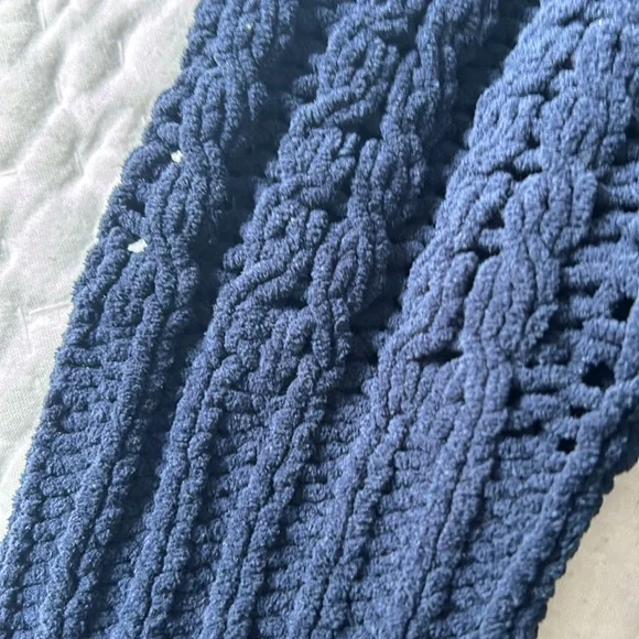 Navy blue quarter zip sweater - American Eagle - size xxs - Picture 2 of 5